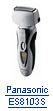 Panasonic ES8103S Pro-Curve Wet/Dry Rechargeable Linear Pivot Action Shaving System, Silver